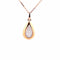 Collier Chaîne + pendentif diamants 58 Facettes