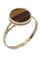 Bague 52 Bague œil de tigre, en or jaune 58 Facettes 063571