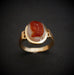 Ring 54.5 Cameo Signet Ring 58 Facettes 848731