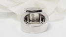 Ring 52 Chopard Happy Diamonds ring white gold diamonds 58 Facettes