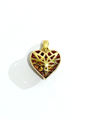 Pendentif Pendentif cœur Or jaune Diamants 58 Facettes