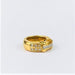 Ring 51 Yellow Gold & Diamond Ring 58 Facettes 20400000504