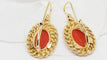 Boucles d'oreilles Boucles d'oreilles en or jaune et corail 58 Facettes 29955