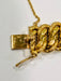Bracelet Bracelet vintage piece American mesh yellow gold 58 Facettes