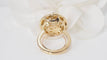 Bague 52 Bague Chaumet en or jaune, quartz rutile et diamants 58 Facettes 31955