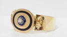 Napoleon III diamond enamel bracelet 58 Facettes 31082