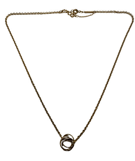 Collier CARTIER - COLLIER TRINITY OR 18K 58 Facettes