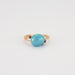 Ring 53 POMELLATO - Amethyst blue ceramic Capri ring 58 Facettes