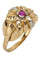 Bague BAGUE RUBIS ANNÉES 50' 58 Facettes 055081
