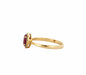 Ring 50 “LIV” RUBY DIAMOND RING 58 Facettes BO/230088