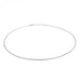 Necklace Cable link necklace White gold 58 Facettes 1639508CN