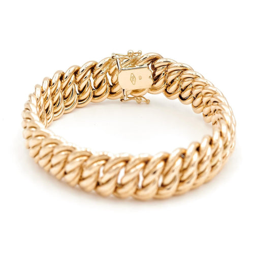 Bracelet Bracelet Maille américaine Or jaune 58 Facettes 1731974CN