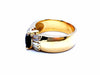 Ring 56 Ring Yellow gold Sapphire 58 Facettes 990432CN