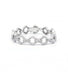 Bracelet Length: 17.2 cm / White/Grey / 750‰ Gold Bracelet White gold diamonds 58 Facettes 200022R