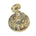 Pendant Pendant, diamonds, emeralds, lapis lazuli 58 Facettes 20155-0504