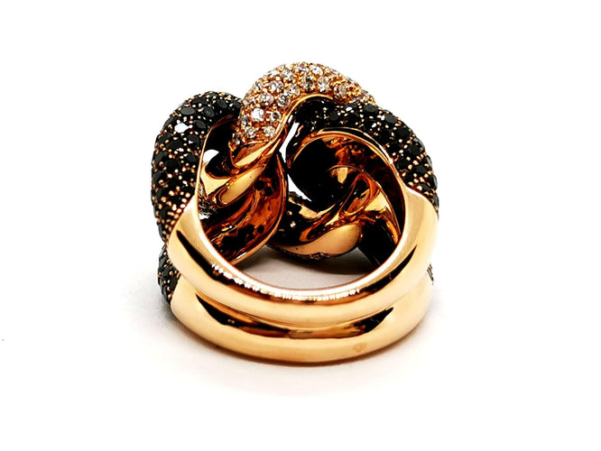 Bague 54 Bague Cocktail Or jaune Diamant 58 Facettes 1186444CN