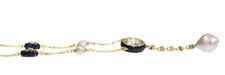 Diamond necklace, pearl necklace 58 Facettes 21007-0051