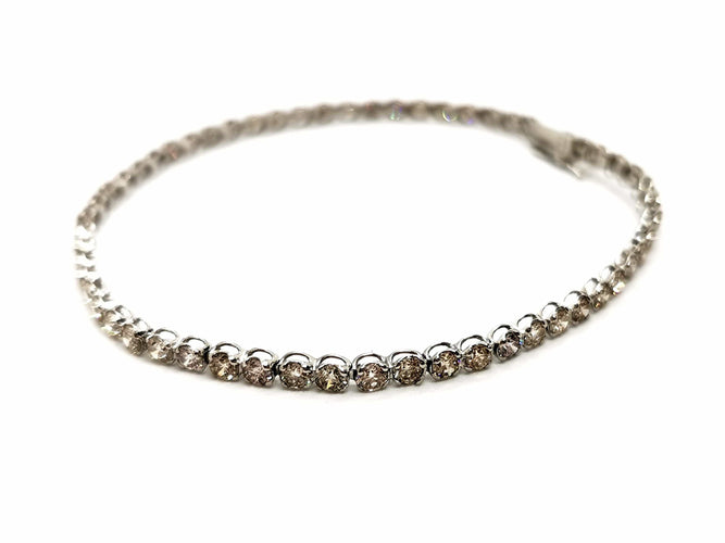 Bracelet Bracelet Ligne Platine Diamant 58 Facettes 1505952CN