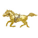 Horse brooch in yellow gold and diamonds. 58 Facettes 31009