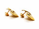 Boucles d'oreilles Boucles d'oreilles Coeur Or jaune 58 Facettes 1161913CN