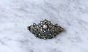 Broche Broche ancienne fleur diamants 58 Facettes