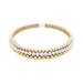 Necklace Boucheron necklace, “Grains de Grains”, three golds. 58 Facettes 33314