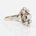 Bague Bague marquise saphirs blancs 58 Facettes