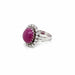 Bague 56 Bague cocktail Diamant Rubis 58 Facettes