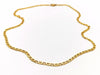 Necklace Navy mesh necklace Yellow gold 58 Facettes 1559883CN