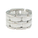 Ring 53 Chanel "Ultra" large model ring in white gold and white ceramic. 58 Facettes 31923