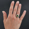 Bague 57 Bague ancienne tsavorite et diamants 58 Facettes 22-265