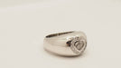 Ring Chopard Happy Diamonds white gold ring 58 Facettes