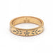 52 GUCCI ring - Rose gold and enamel ring 58 Facettes D360463FJ