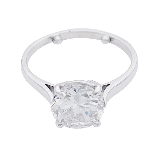 Bague 54 Bague solitaire diamant. 58 Facettes 32709