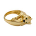 Ring 53 Cartier ring, "Kozra", in yellow gold, emerald, onyx. 58 Facettes 31946