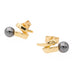 Earrings Stud earrings Yellow gold hematite 58 Facettes 2360818CN