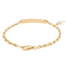 Bracelet Curb Bracelet Yellow gold 58 Facettes 997383CN