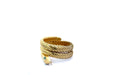 Bracelet Snake bracelet in yellow gold 58 Facettes 25074