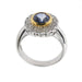 Bague 60 Bague Marguerite saphir et diamants 58 Facettes 30270