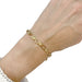 Bracelet Bracelet in yellow gold, diamonds 58 Facettes 31641