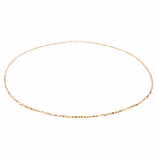 Collier Collier Maille pop corn Or rose 58 Facettes 2340401CN