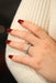 Bague 52 Bague Alliance Or blanc Diamant 58 Facettes 1855774CN