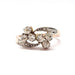 Ring Old ring Toi & Moi diamonds & pink gold 58 Facettes