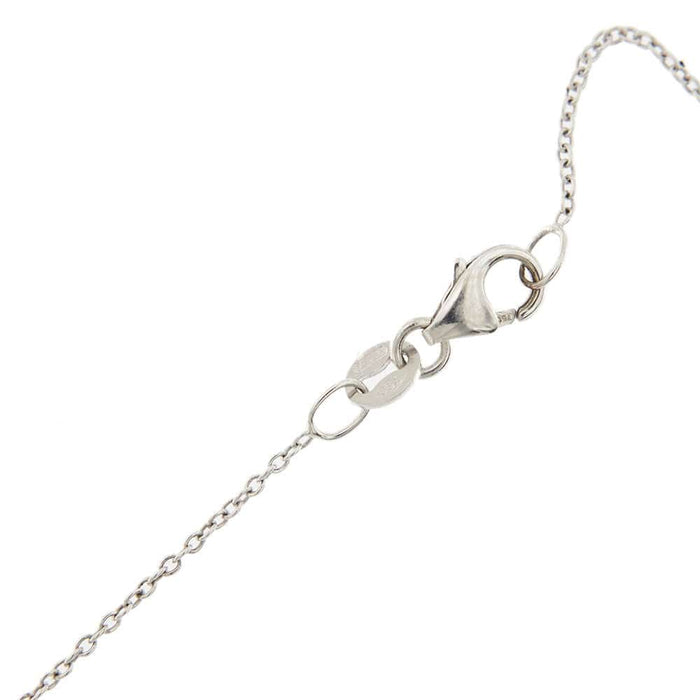 Collier Collier "Point lumineux" Or blanc Diamant 58 Facettes 172