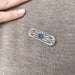 Brooch Art Deco Brooch White Gold Platinum Sapphire Diamonds 58 Facettes REF23105-127