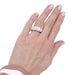 Chaumet Bague ring, “Anneau”, white gold. 58 Facettes