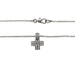 Necklace Pomellato necklace, "Cross", white gold and diamonds. 58 Facettes 31733