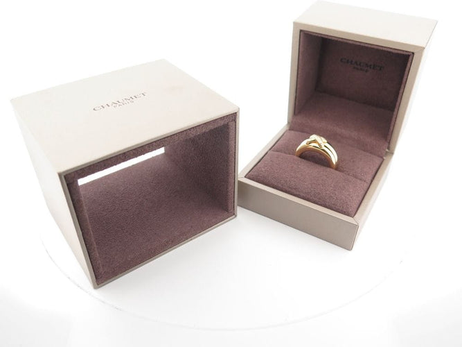 Bague 53 bague CHAUMET liens croises diamants 58 Facettes 250368