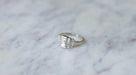 Ring Art Deco diamond staircase ring 58 Facettes