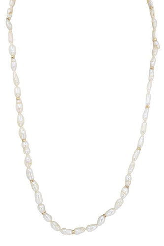 Collier COLLIER ANCIEN PERLES DE RIVIÈRE BAROQUE 58 Facettes 057541